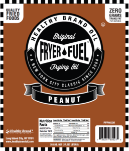 Fryer Fuel Peanut Oil
